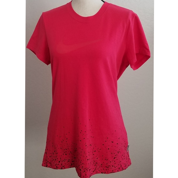 Nike Tops - Nike Burnout Splatter Shirt Size Large